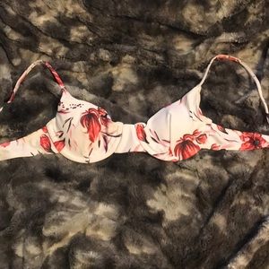 Shein Floral Bikini Top